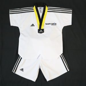 Adidas Summer Uniform Black & Gold Coloured V