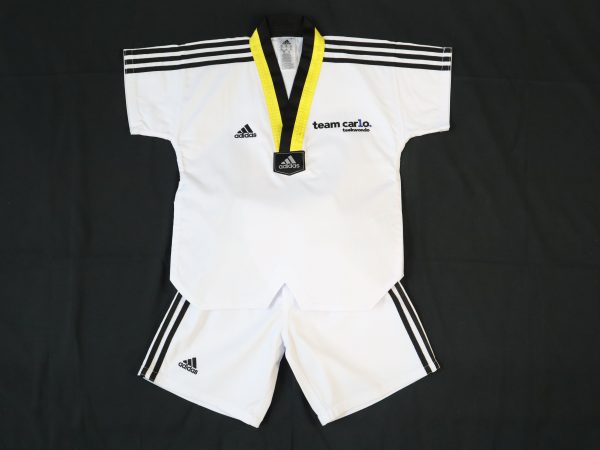 Adidas Summer Uniform Black & Gold Coloured V